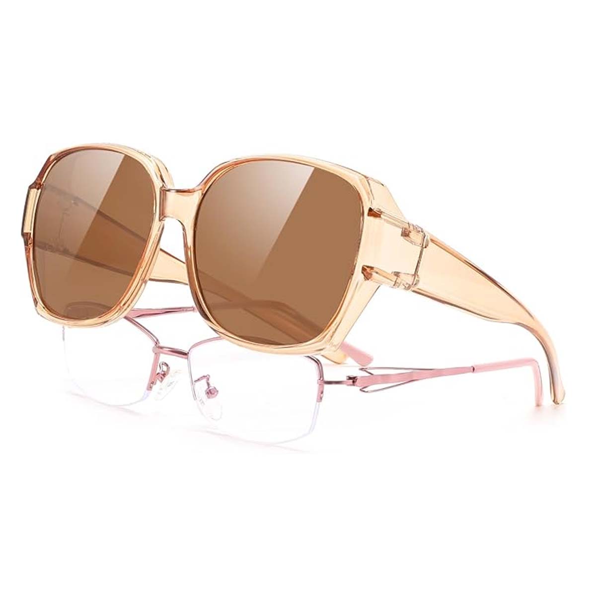 Sunglasses Oversized Square - Polarized Sunglasses Fit Over Glasses for