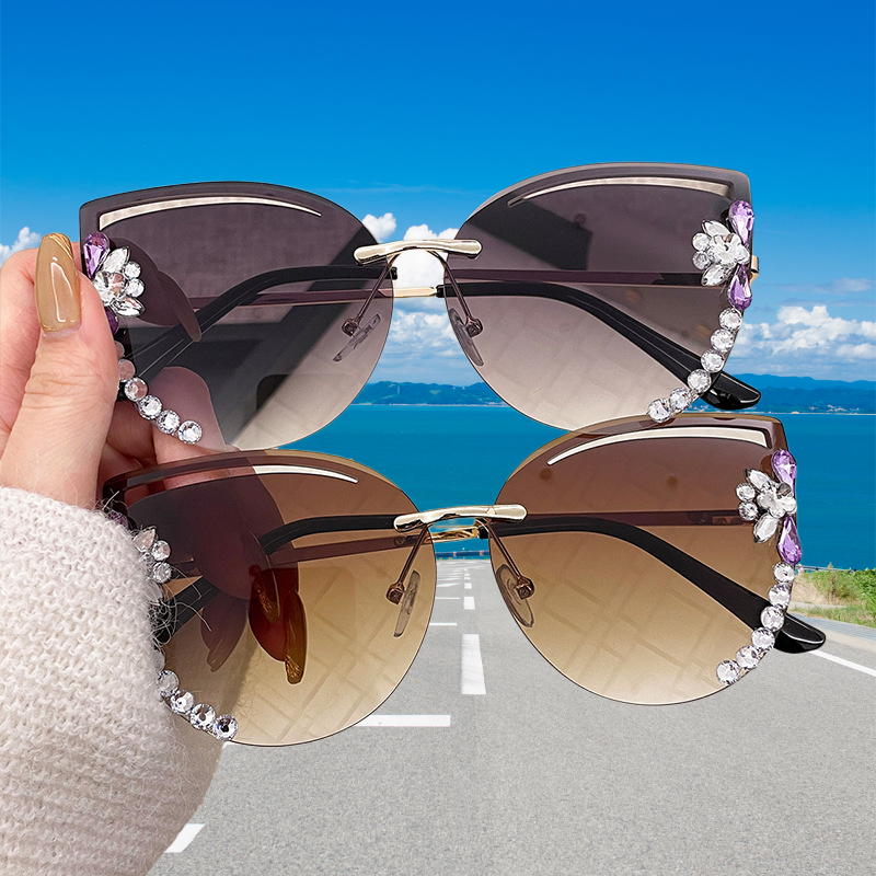 Sunglasses Oversized Square - Fashion Oversized Sunglasses Women UV400 Sun