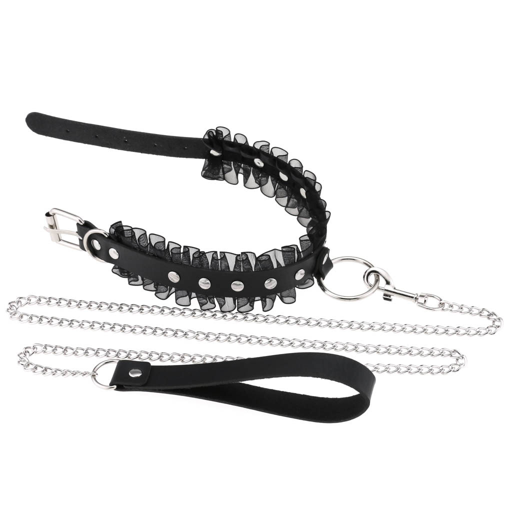 Sexy Lace Spiked Choker Punk C - Women'S Emo Accessories reseña y precio