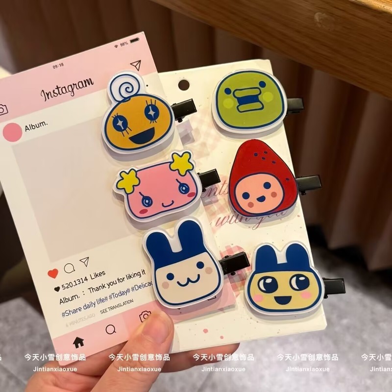 Tamagotchi Series Hairpin Cart - Women'S Accessories List reseña y precio
