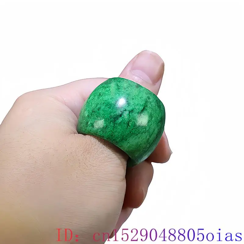 22mm Green Real Jade Rings for - Women'S Accessories Rings reseña y precio