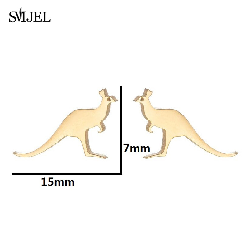 Mini Australia Kangaroo Studs  - Women'S Accessories Australia reseña y precio