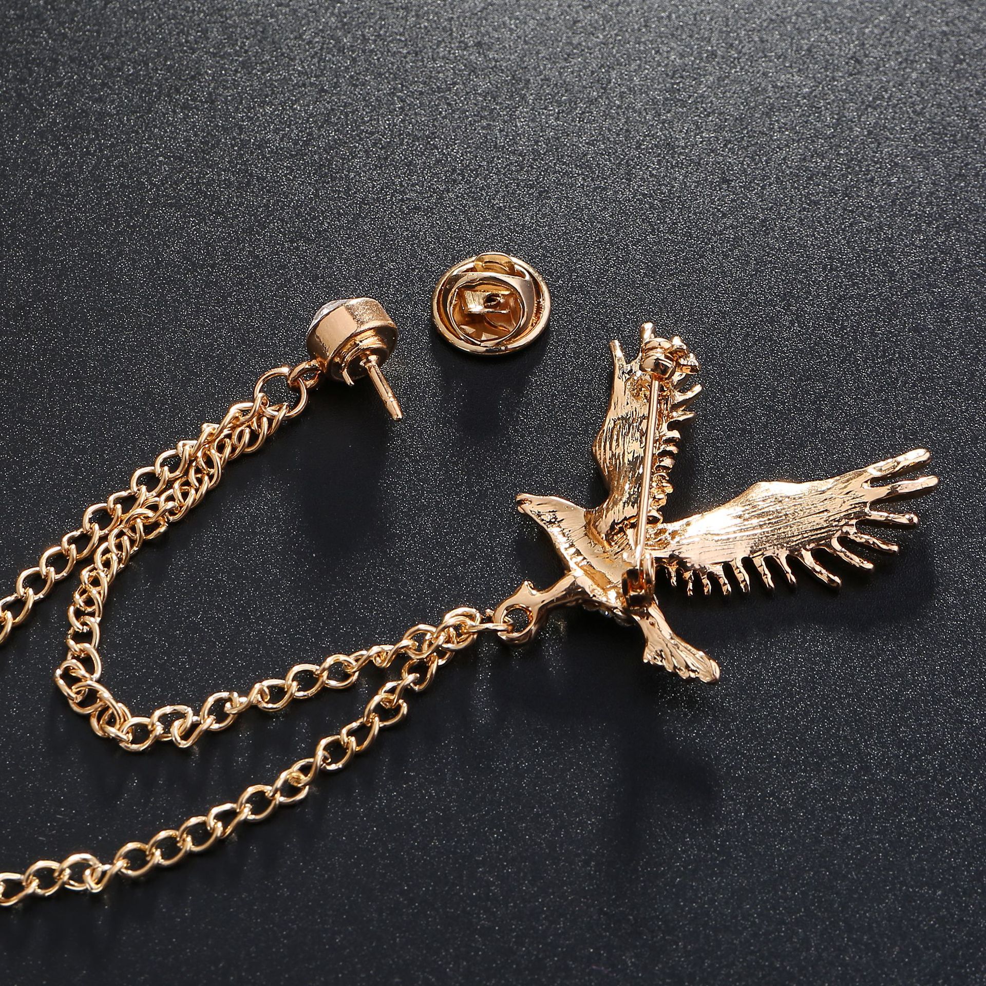 Vintage Eagle Tassel Brooch Al - Women'S Eagles Accessories reseña y precio