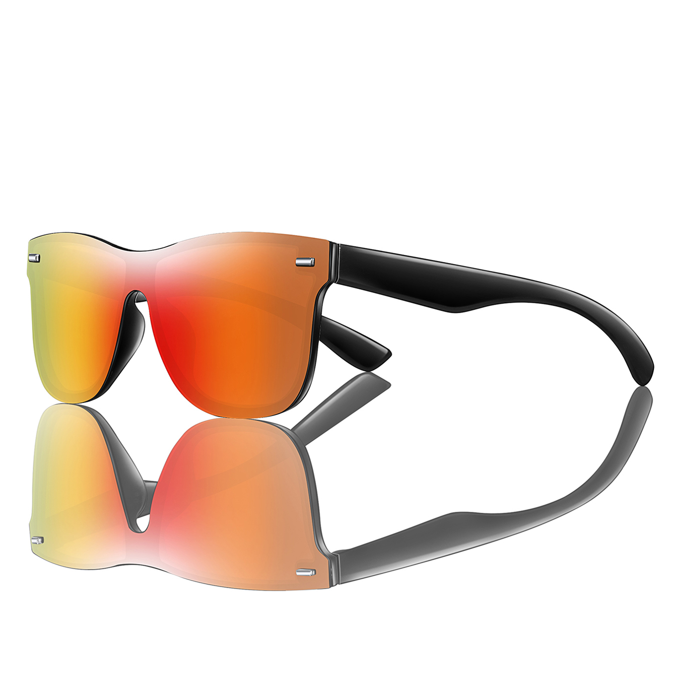 Men Women Fashion Windproof Sq - Sunglasses Oversized Square reseña y precio