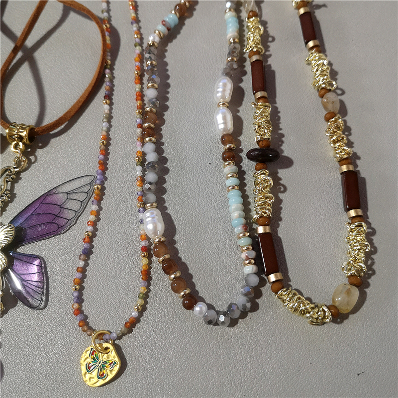Vintage Resin Butterfly Brown  - Women'S Emo Accessories reseña y precio