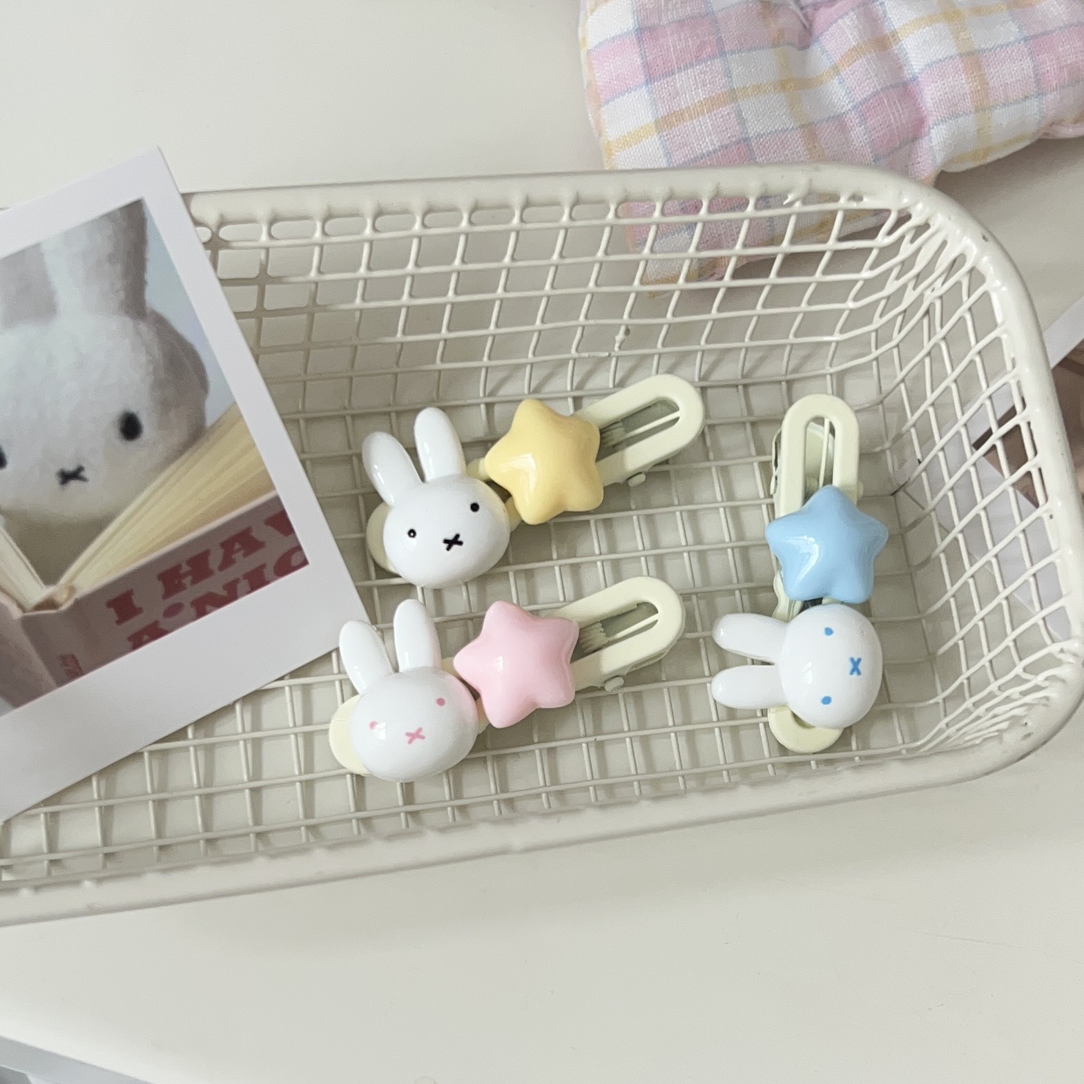 Miffy Star Hair Clip Kawaii Du - Women'S Accessories List reseña y precio