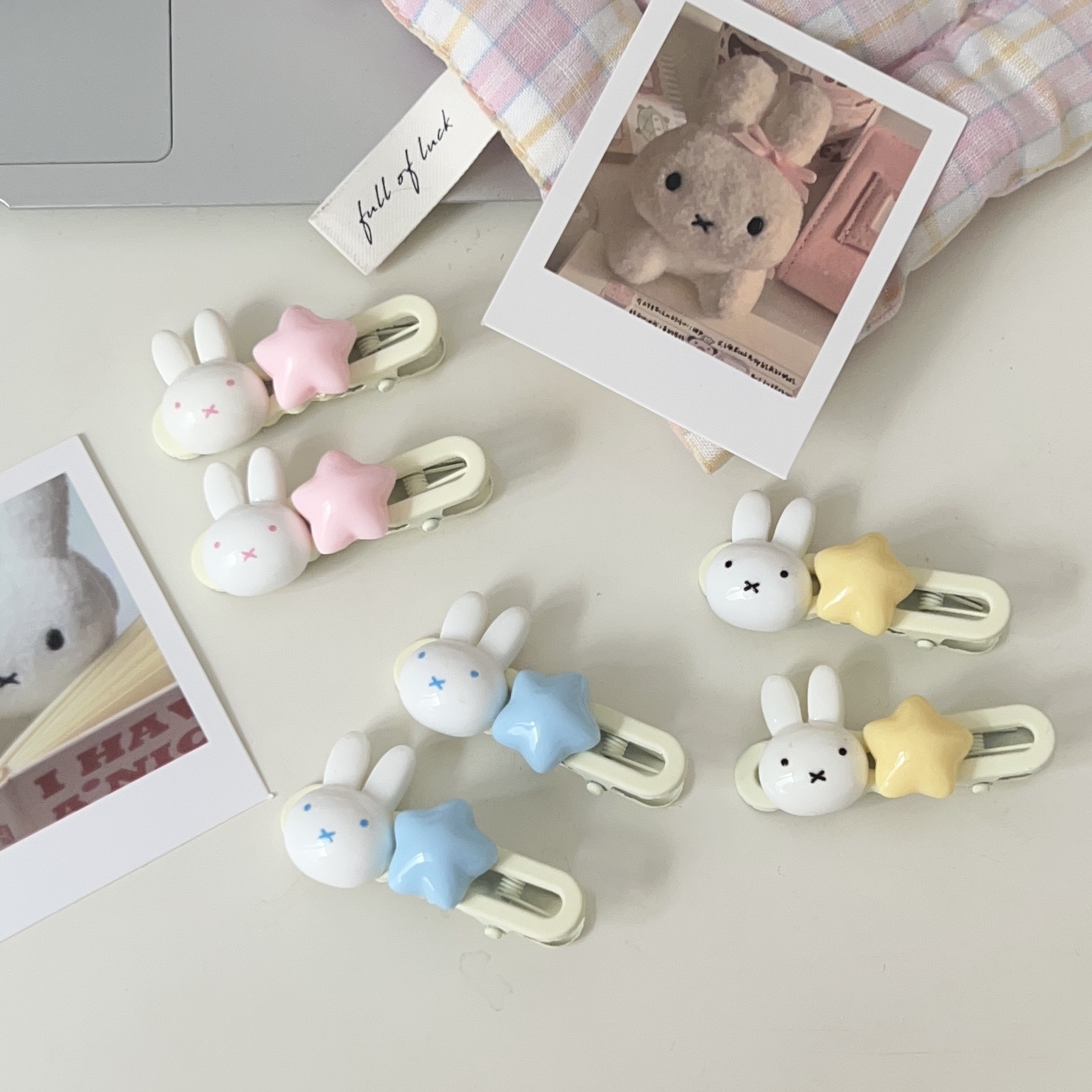 Miffy Star Hair Clip Kawaii Du - Women'S Accessories List reseña y precio