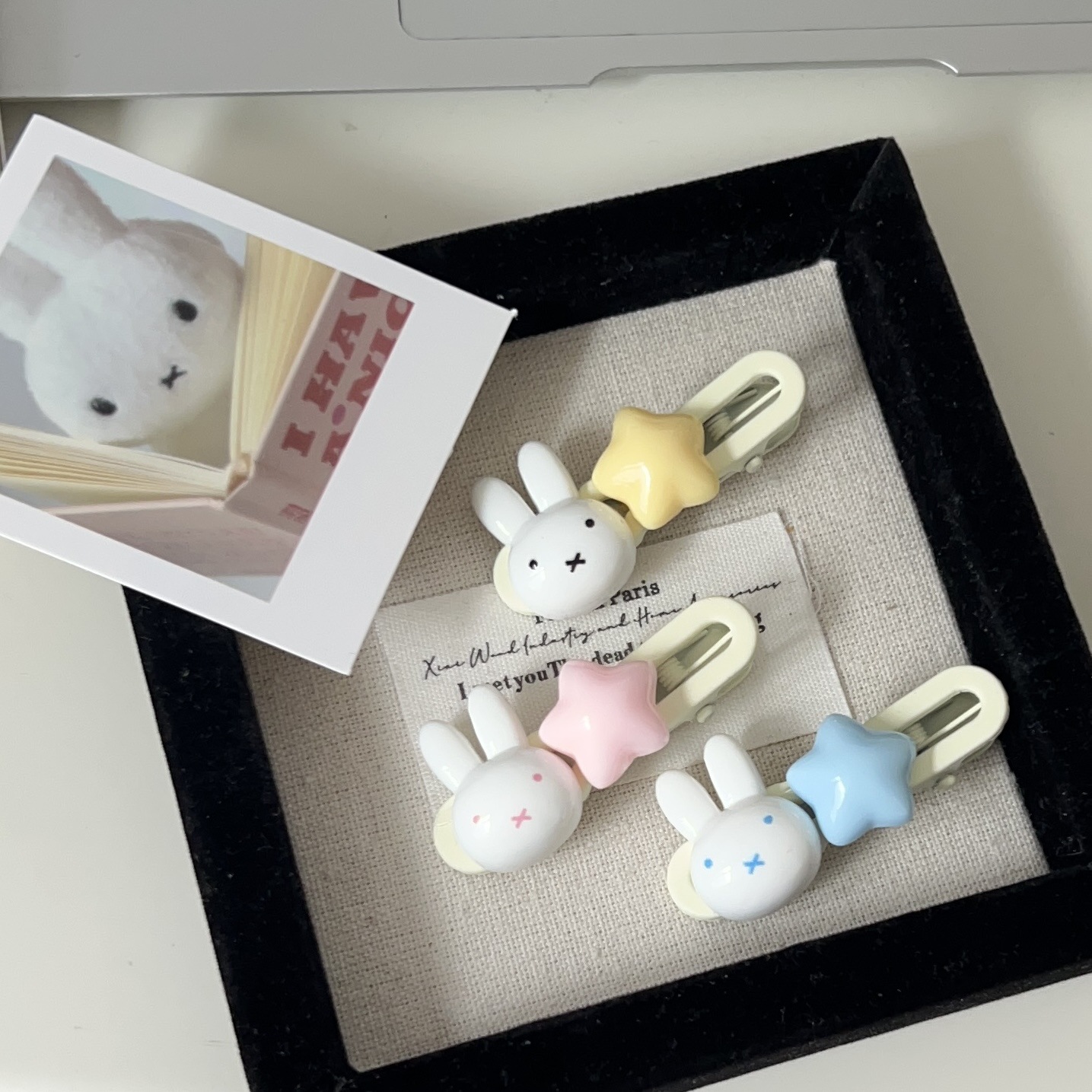 Miffy Star Hair Clip Kawaii Du - Women'S Accessories List reseña y precio