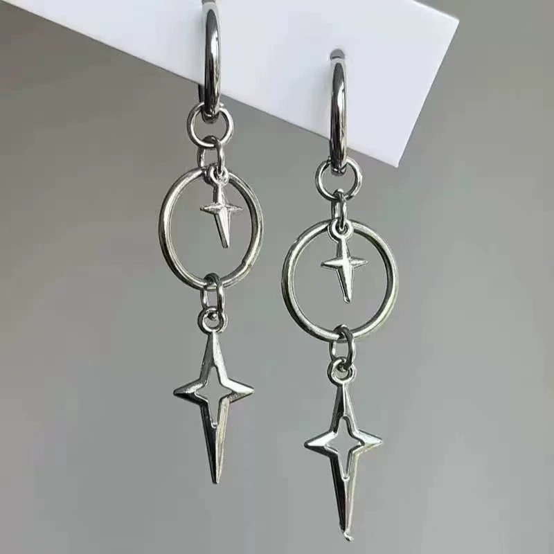 Personalized Punk Cross Star P - Women'S Emo Accessories reseña y precio