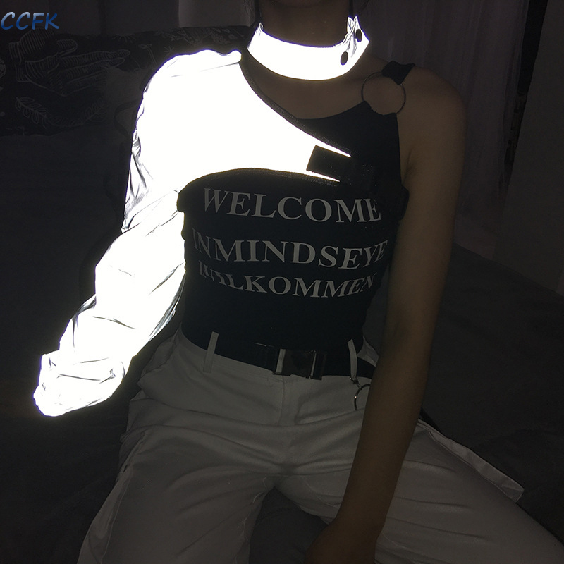 Y2k Aesthetic Reflective Women - Women'S Emo Accessories reseña y precio