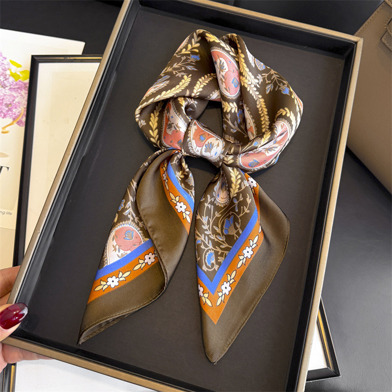 Hijab Square Scarf Silk Fashio - Women Accessories Brands reseña y precio
