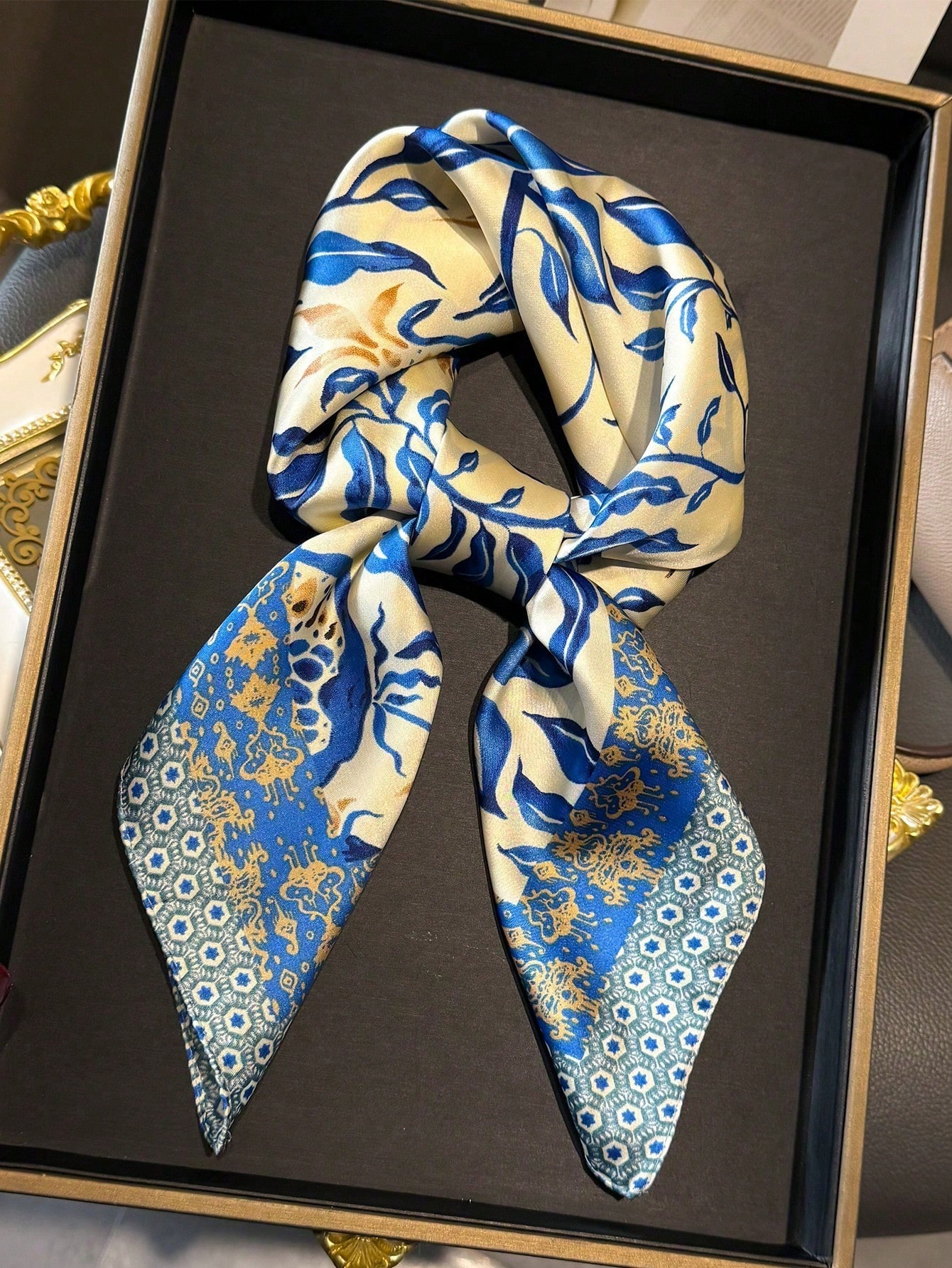 Luxury Brand Bohemia Print Squ - Women Accessories Brands reseña y precio