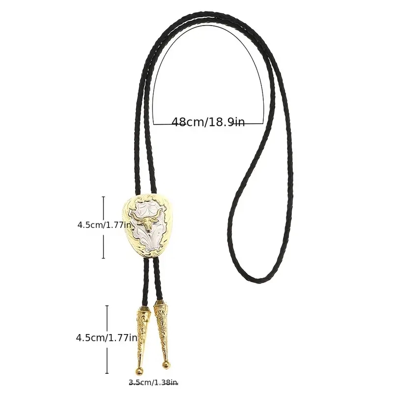 Eagle Animal Bicolor Bolo Tie  - Women'S Eagles Accessories reseña y precio