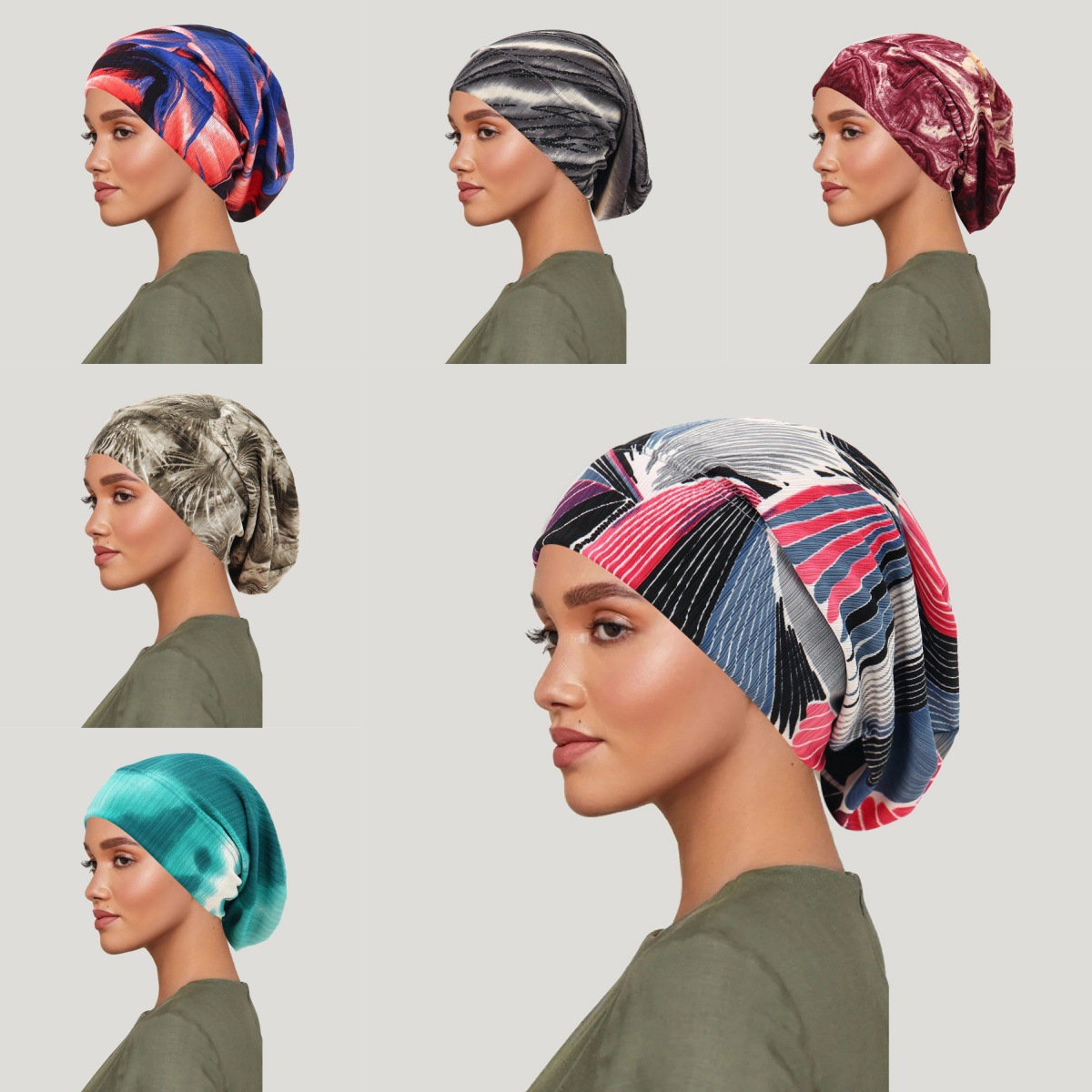 2026 New Tie-dye Hair Cover Ca - Women'S Accessories List reseña y precio