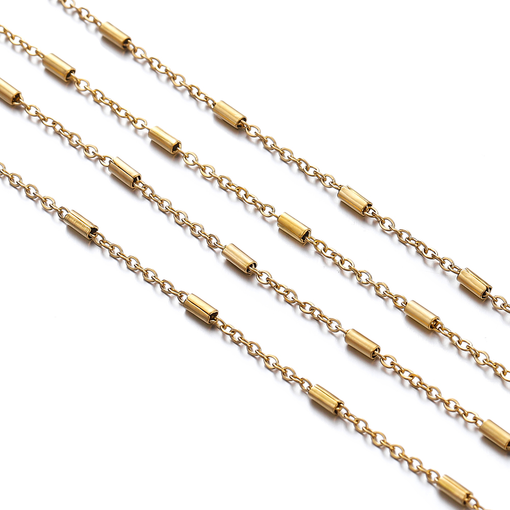 2Meters Stainless Steel Chain  - Beaded Anklet Chain reseña y precio
