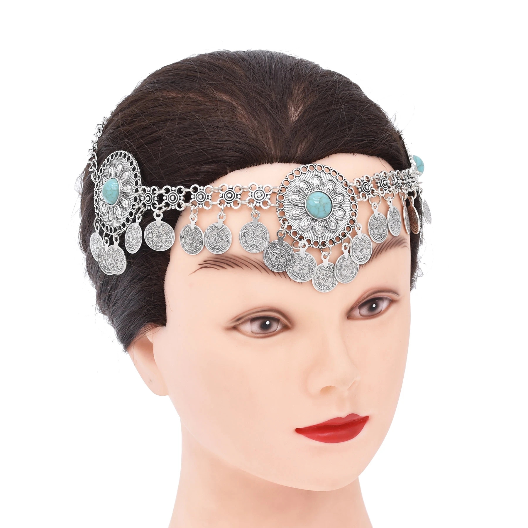 3 Large Flower Retro Coin Fore - Women Accessories Pakistan reseña y precio