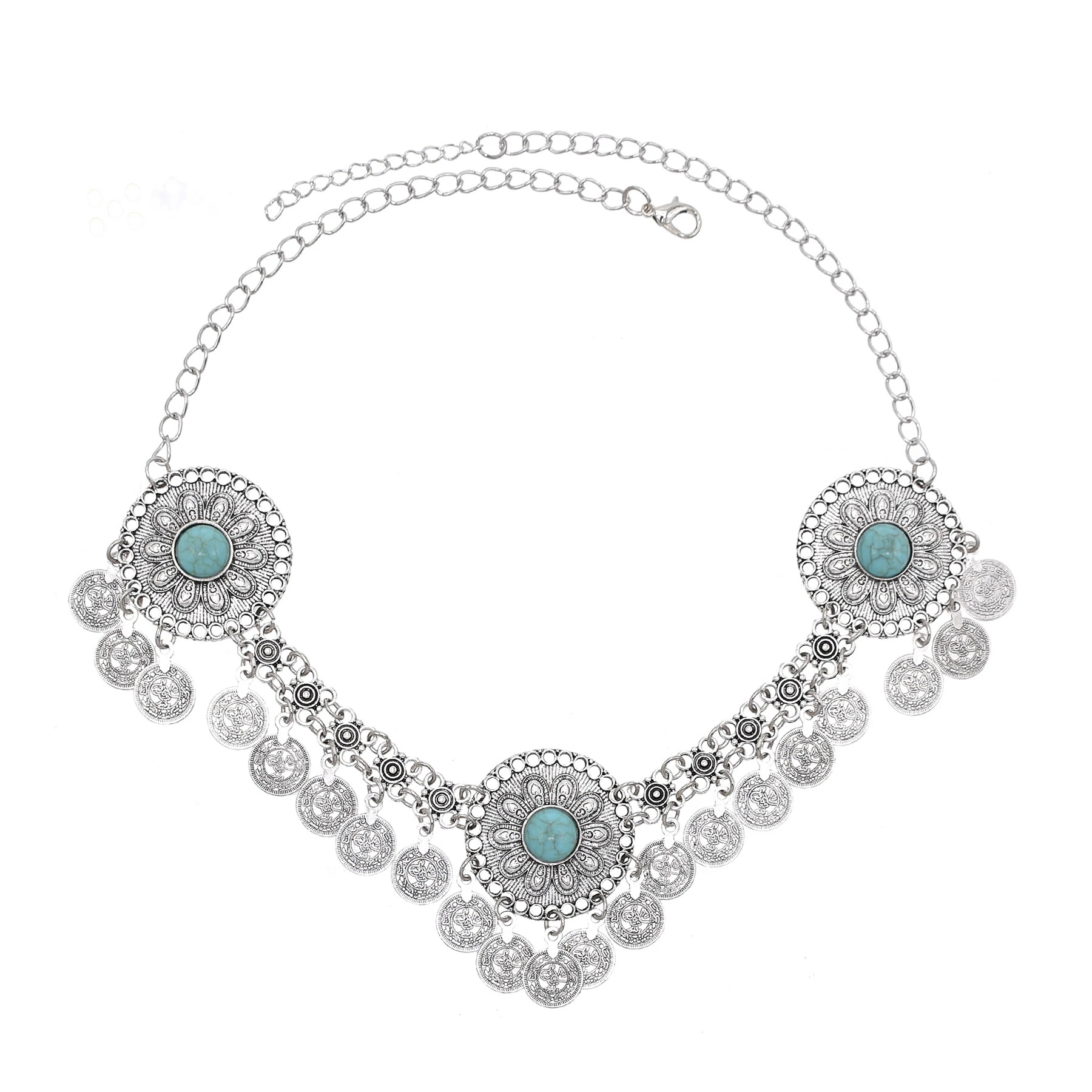 3 Large Flower Retro Coin Fore - Women Accessories Pakistan reseña y precio