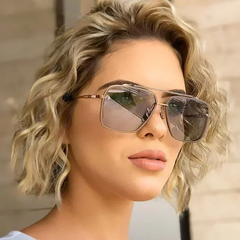 Oversized Square Sunglasses Wo - Sunglasses Oversized Square reseña y precio