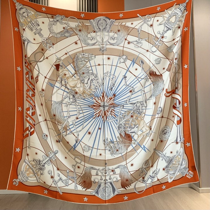 Luxury Brand Scarf Large Silk  - Women Accessories Brands reseña y precio