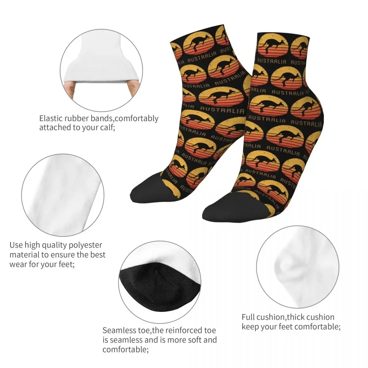 Australia Retro Kangaroo Socks - Women'S Accessories Australia reseña y precio