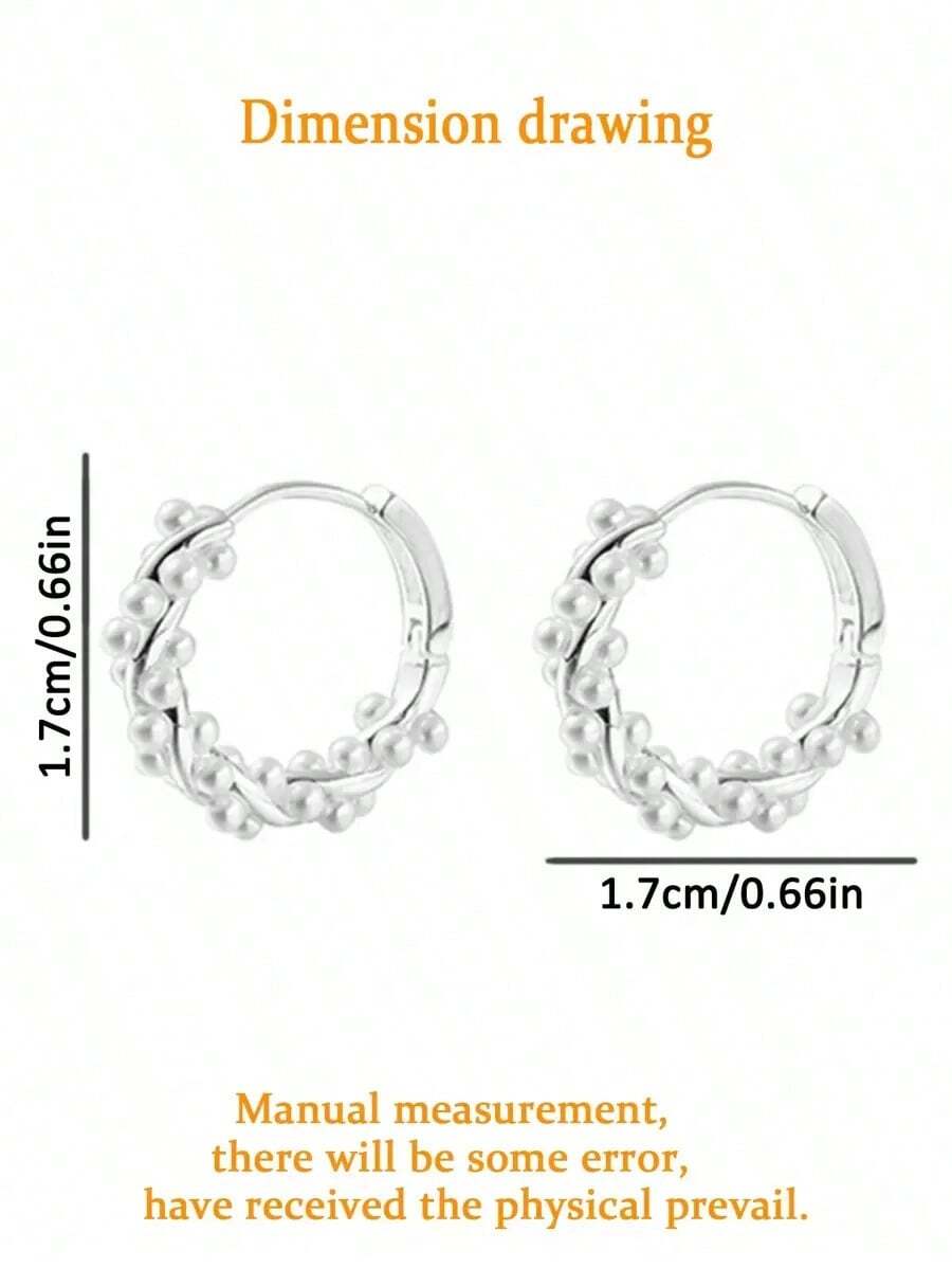 1 Pair(2pcs) Korean Fresh Swee - Women'S Accessories Rings reseña y precio