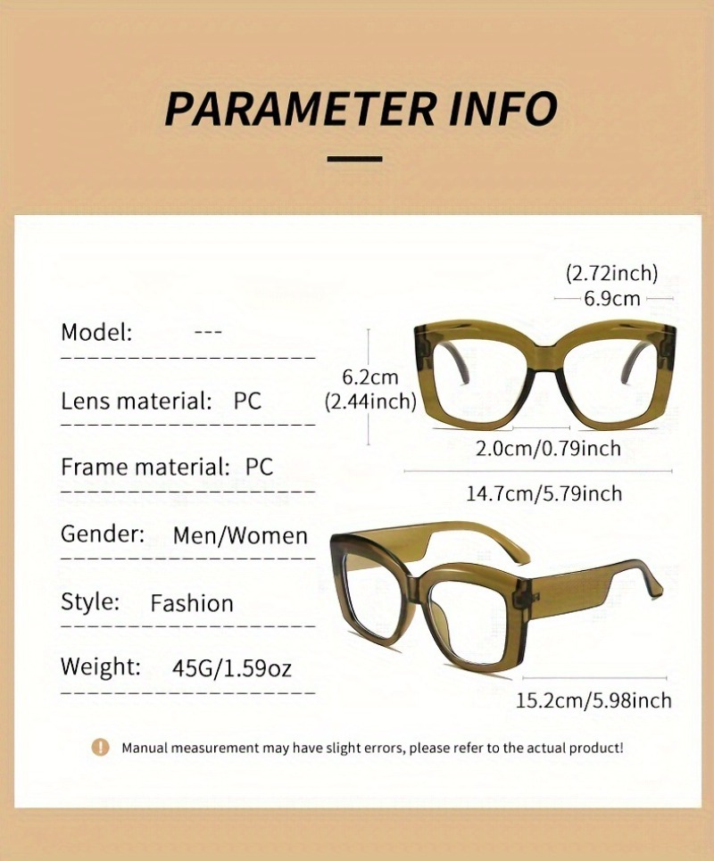 Oversized Square Sunglasses Wo - Sunglasses Oversized Square reseña y precio