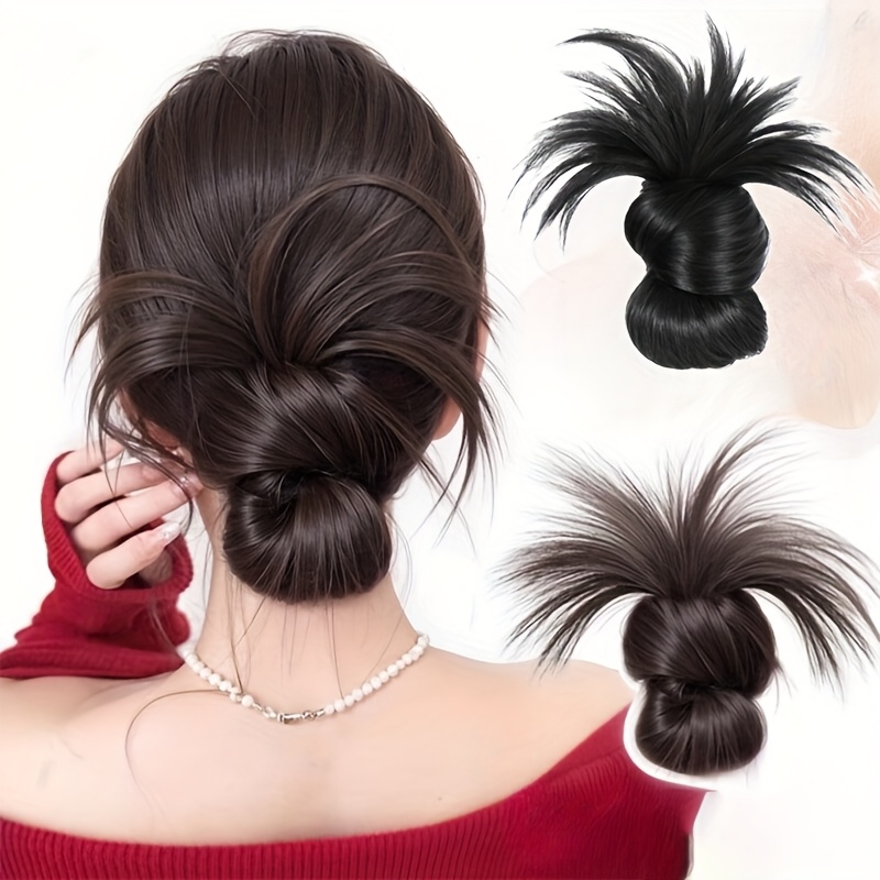 Low Synthetic Bun Ponytail Hai - Women Accessories Pack reseña y precio