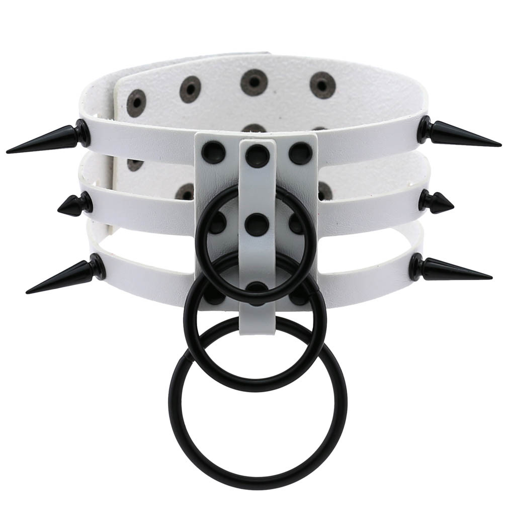 Fashion Women Men Black Rivet  - Women'S Emo Accessories reseña y precio