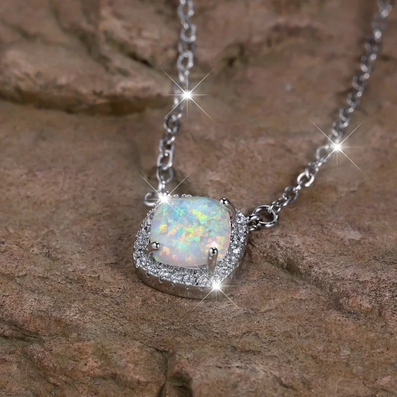 White Zircon Necklace for Wome - Women'S Accessories Australia reseña y precio