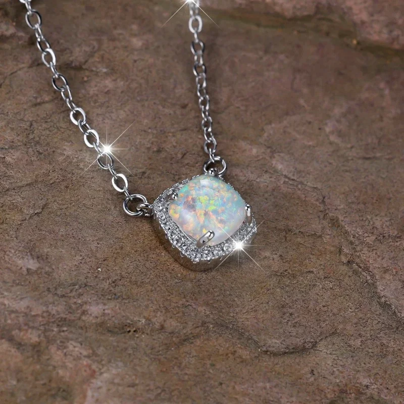 White Zircon Necklace for Wome - Women'S Accessories Australia reseña y precio