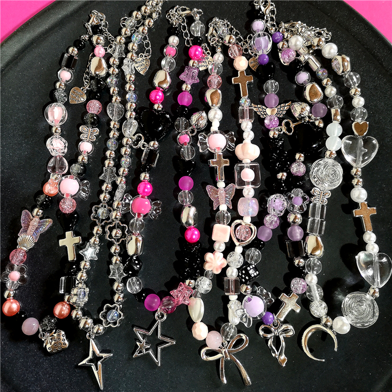 Retro Gothic Y2K Star Heart Bu - Women'S Emo Accessories reseña y precio