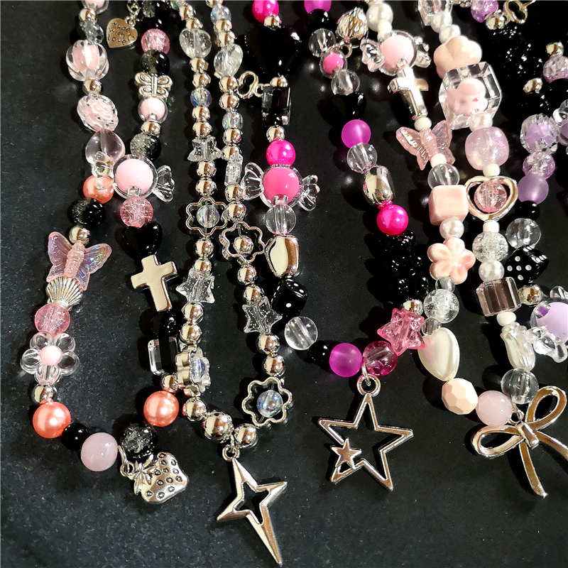 Retro Gothic Y2K Star Heart Bu - Women'S Emo Accessories reseña y precio