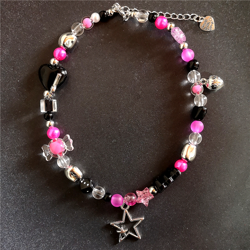 Retro Gothic Y2K Star Heart Bu - Women'S Emo Accessories reseña y precio