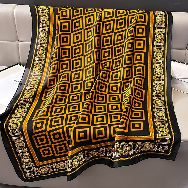 Luxury Brand Silk Scarf Women  - Women Accessories Brands reseña y precio