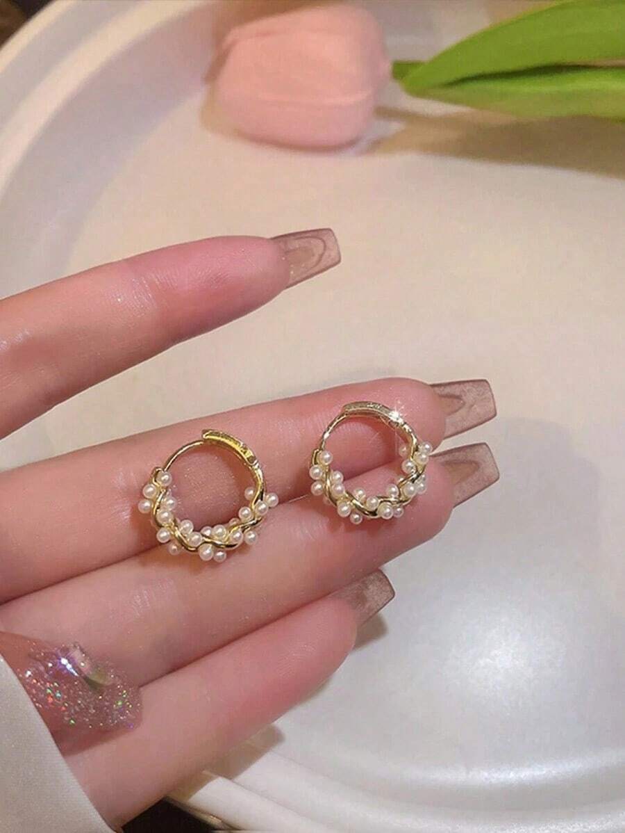 1 Pair(2pcs) Korean Fresh Swee - Women'S Accessories Rings reseña y precio