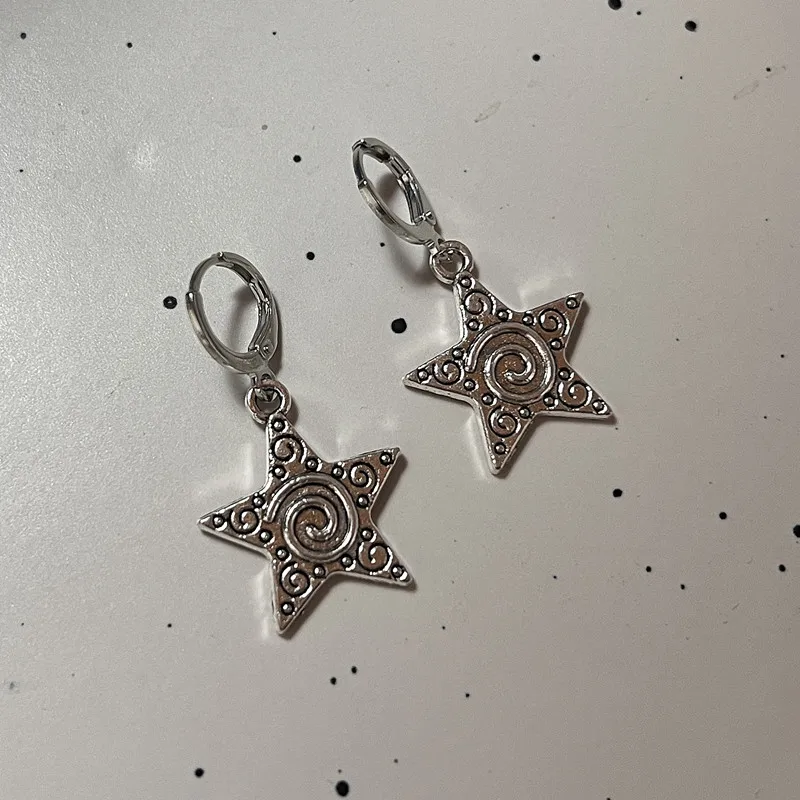 Vintage Goth Silver Color Spir - Women'S Emo Accessories reseña y precio