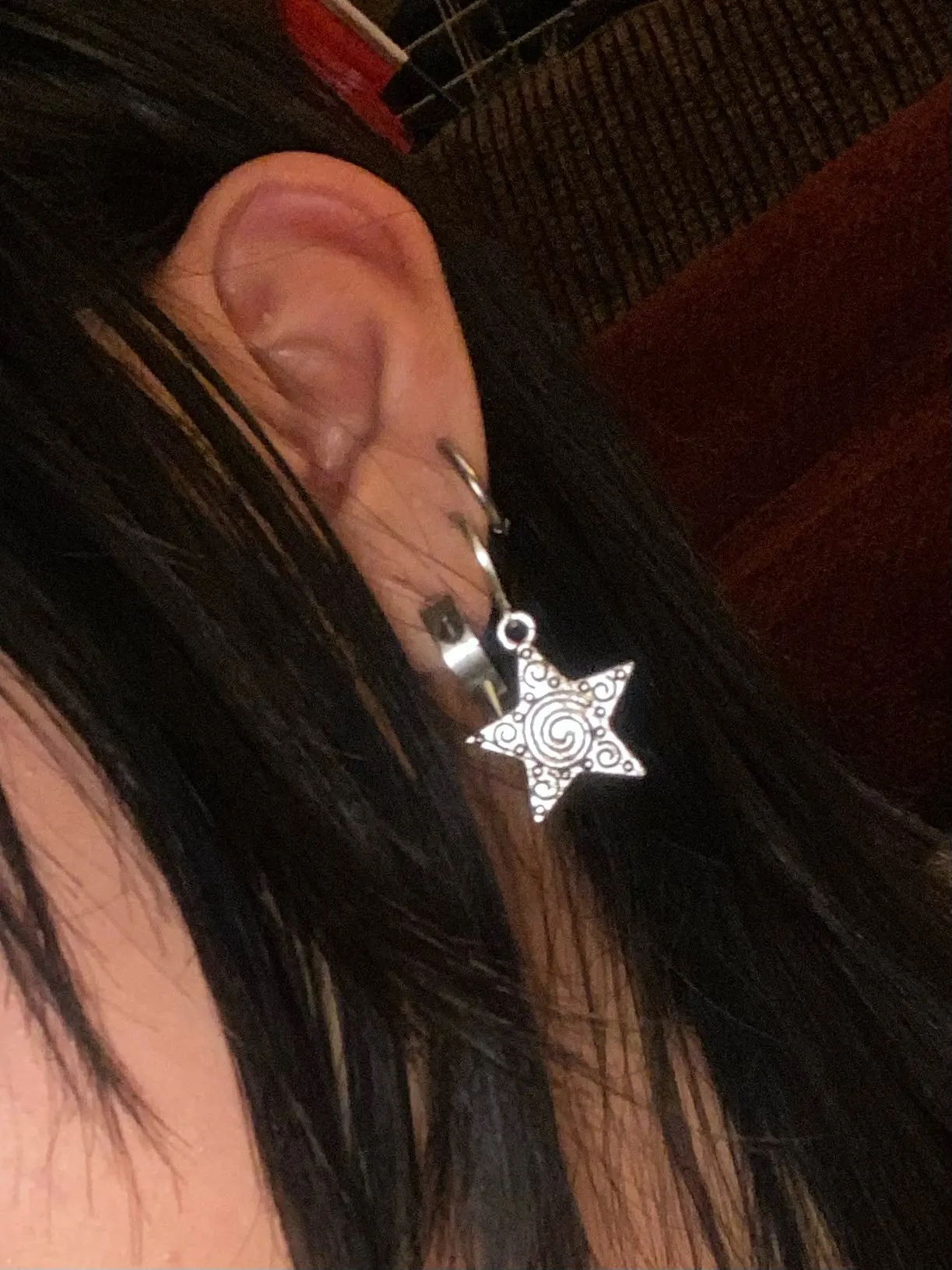 Vintage Goth Silver Color Spir - Women'S Emo Accessories reseña y precio