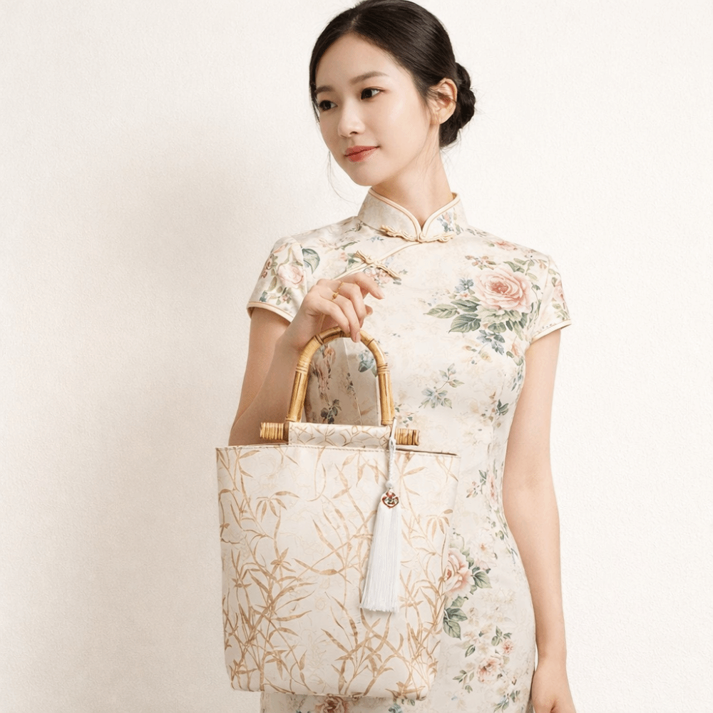 Canvas Jacquard Tote Bag Bambo - Women'S Accessories Handbags reseña y precio