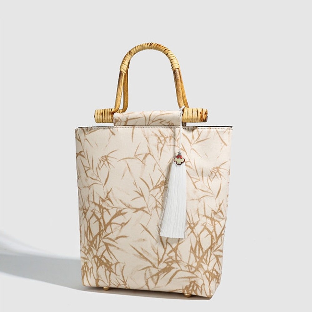 Canvas Jacquard Tote Bag Bambo - Women'S Accessories Handbags reseña y precio