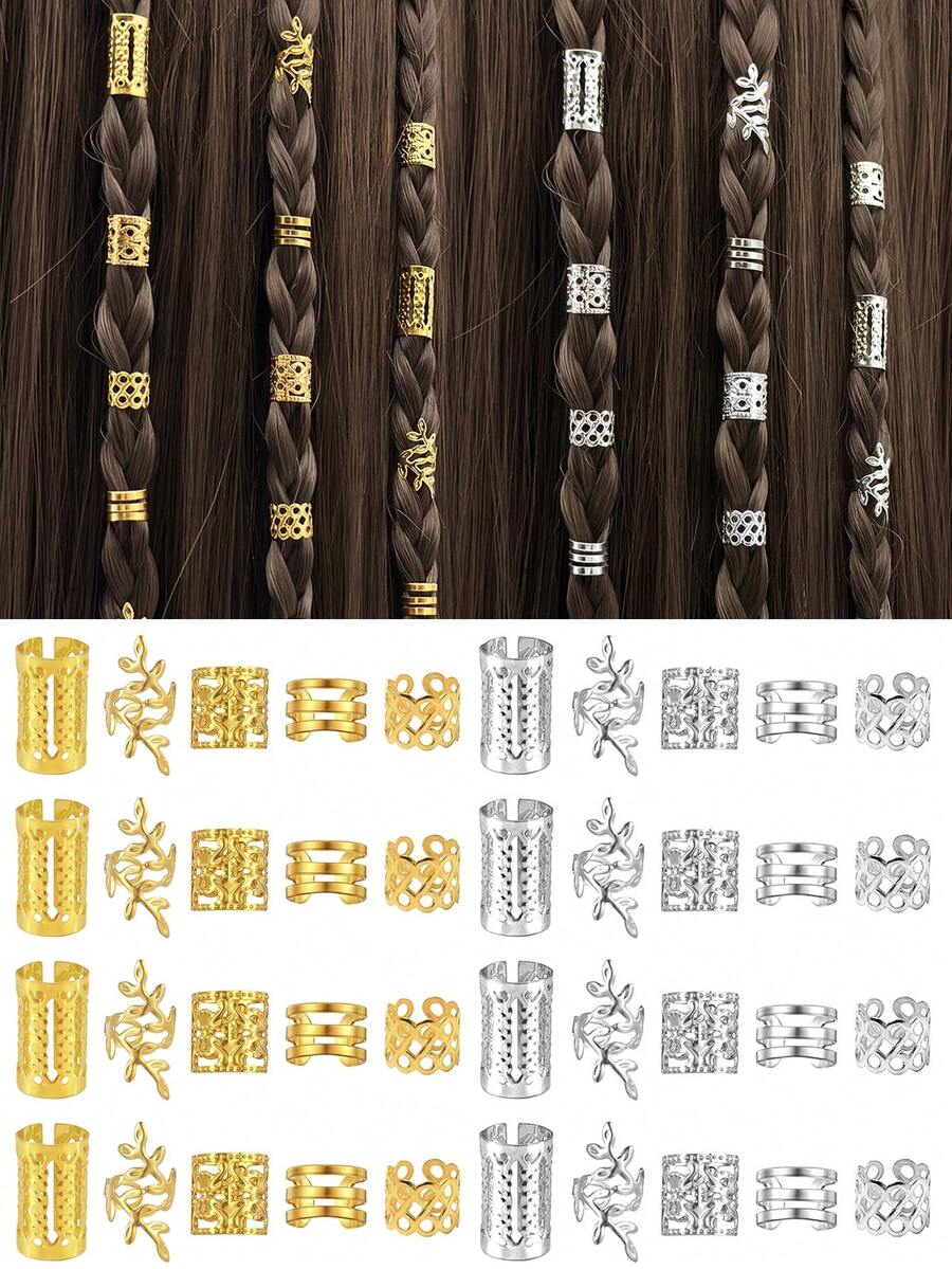 100pcs Vintage Bohemian Hollow - Women'S Accessories Rings reseña y precio