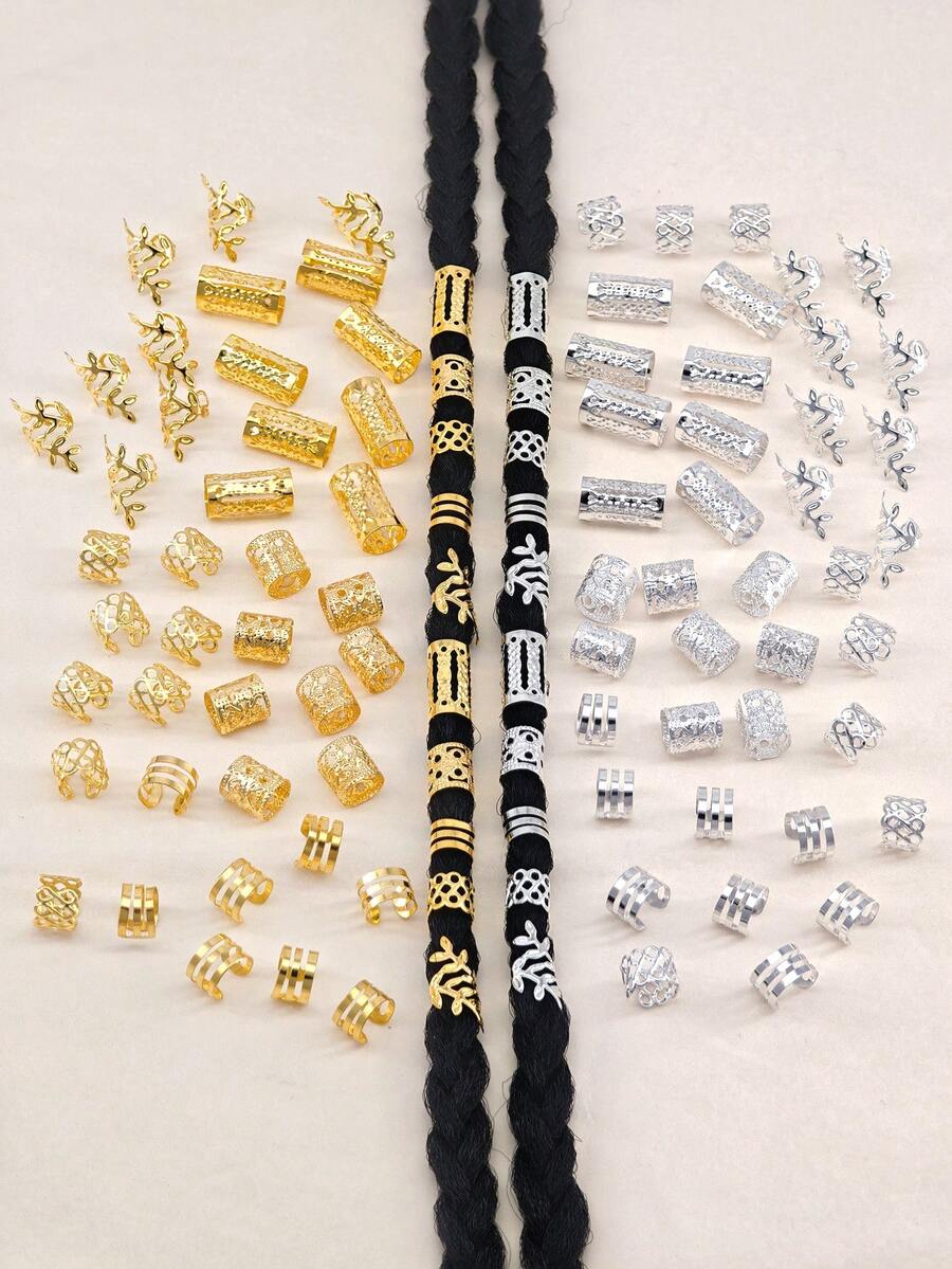 100pcs Vintage Bohemian Hollow - Women'S Accessories Rings reseña y precio