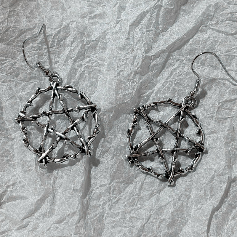 Vintage Goth Gothic Five-point - Women'S Emo Accessories reseña y precio