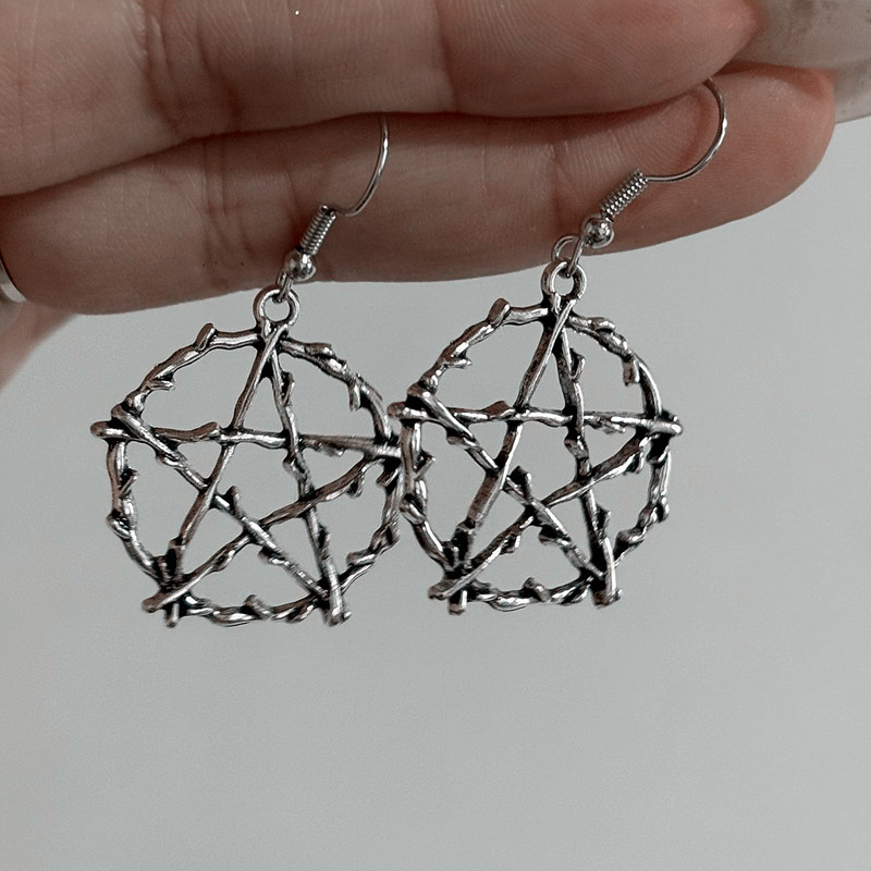 Vintage Goth Gothic Five-point - Women'S Emo Accessories reseña y precio