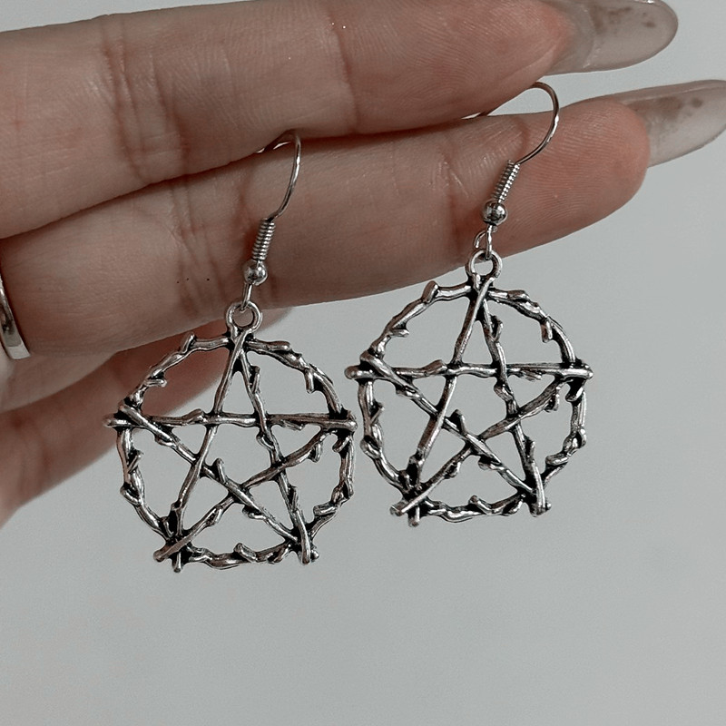 Vintage Goth Gothic Five-point - Women'S Emo Accessories reseña y precio