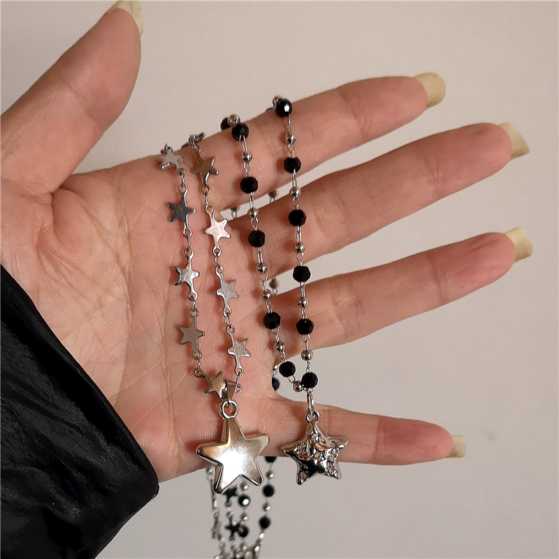 Kpop Cool Punk Vintage Star Pe - Women'S Emo Accessories reseña y precio