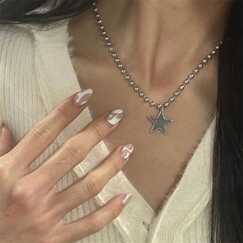 Kpop Cool Punk Vintage Star Pe - Women'S Emo Accessories reseña y precio
