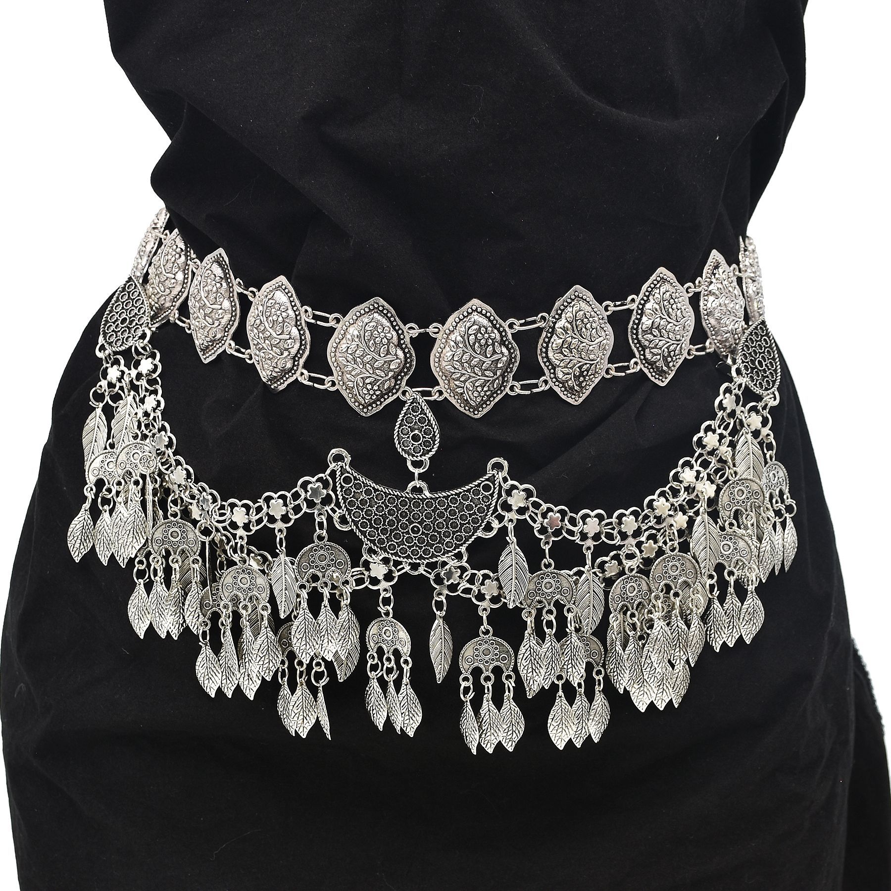 Vintage Silver Ethnic Multilay - Women Accessories Pakistan reseña y precio