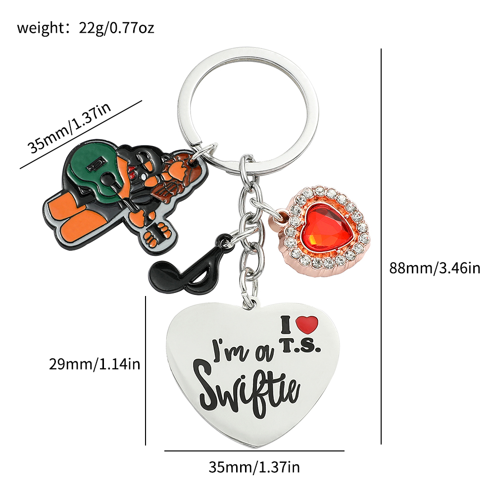 Taylor Keychain Fans Collect S - Women Accessories Pack reseña y precio