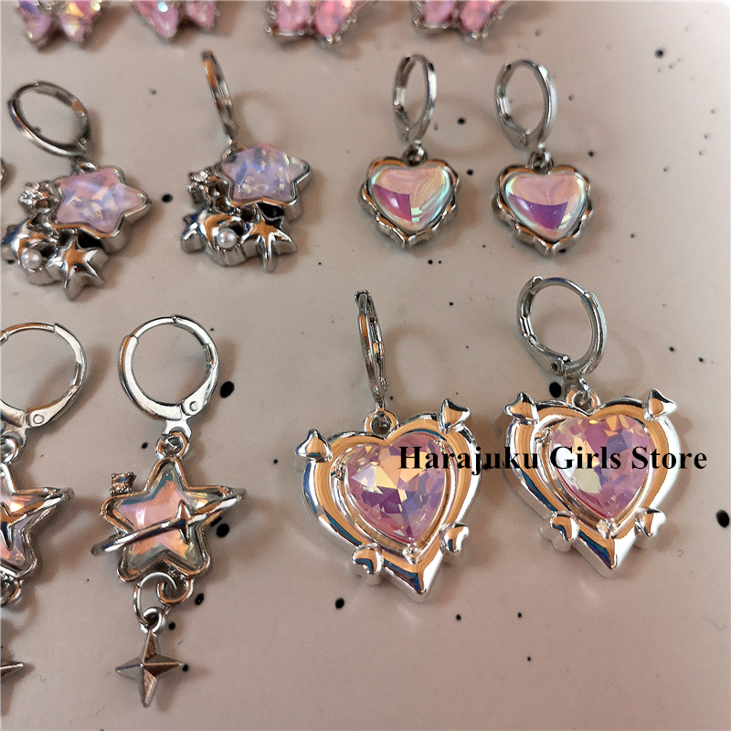 Gothic Y2K Moonlight Stone Hea - Women'S Emo Accessories reseña y precio