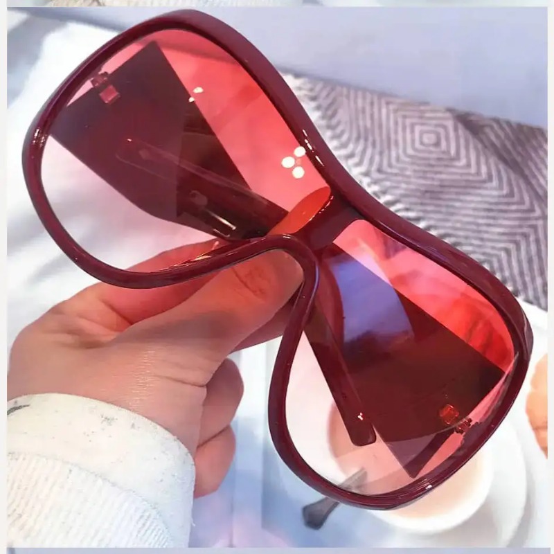 One Piece Oversized Y2K Sungla - Sunglasses Oversized Square reseña y precio